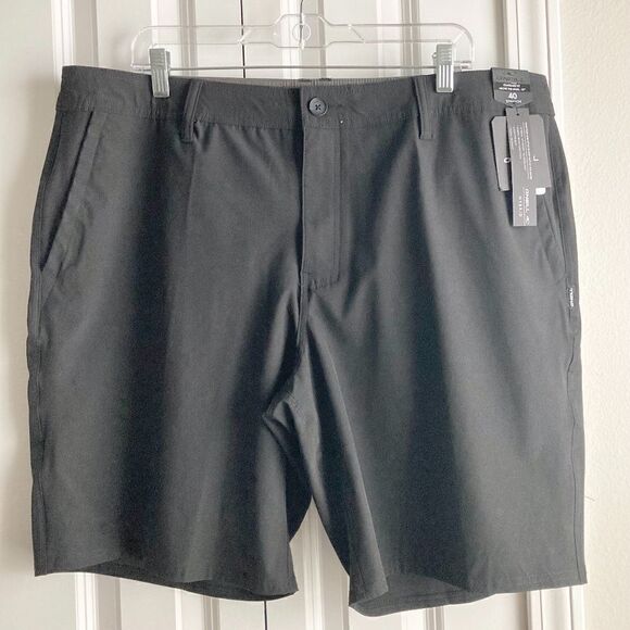 O'Neill Hybrid Men's Shorts Standard Fit Black NWT size 40